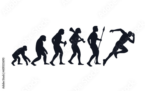 Evolution from primate to runner