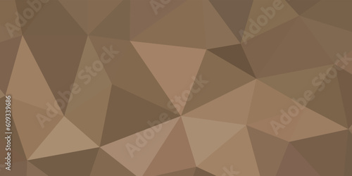abstract snuff brown geometric background with triangles
