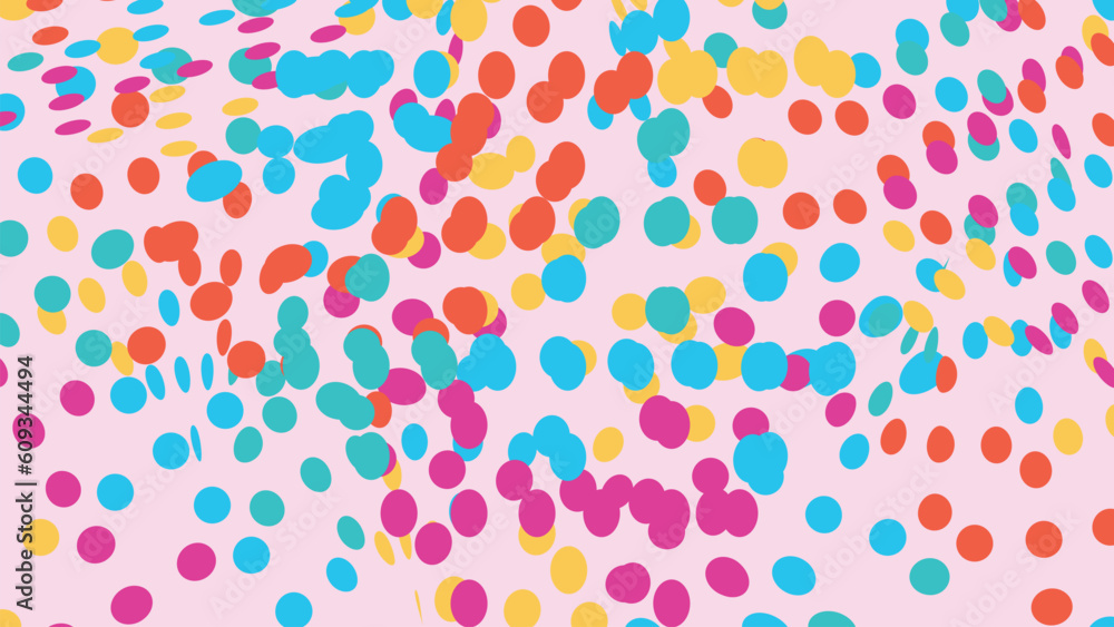 gift wrapping paper design Polka dots, different patterns, used to print fabric, product box pattern, product bag as a background image. gift wrapping paper design Polka dots, different patterns, used to print fabric, product box pattern, product bag as a background image.