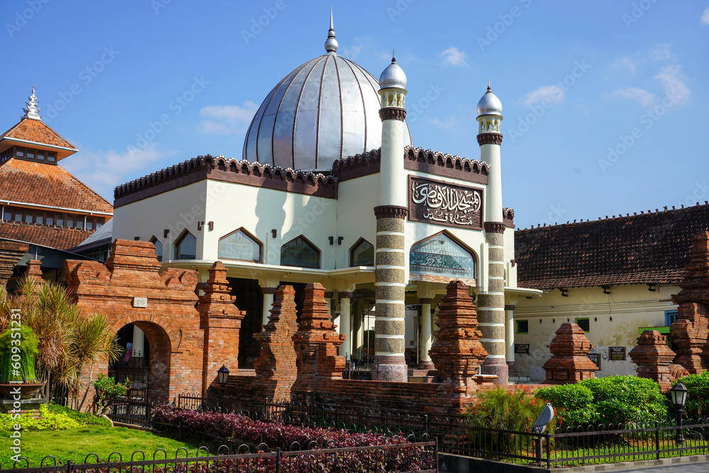 The name of the Menara Kudus Mosque. This mosque is a legacy of one of