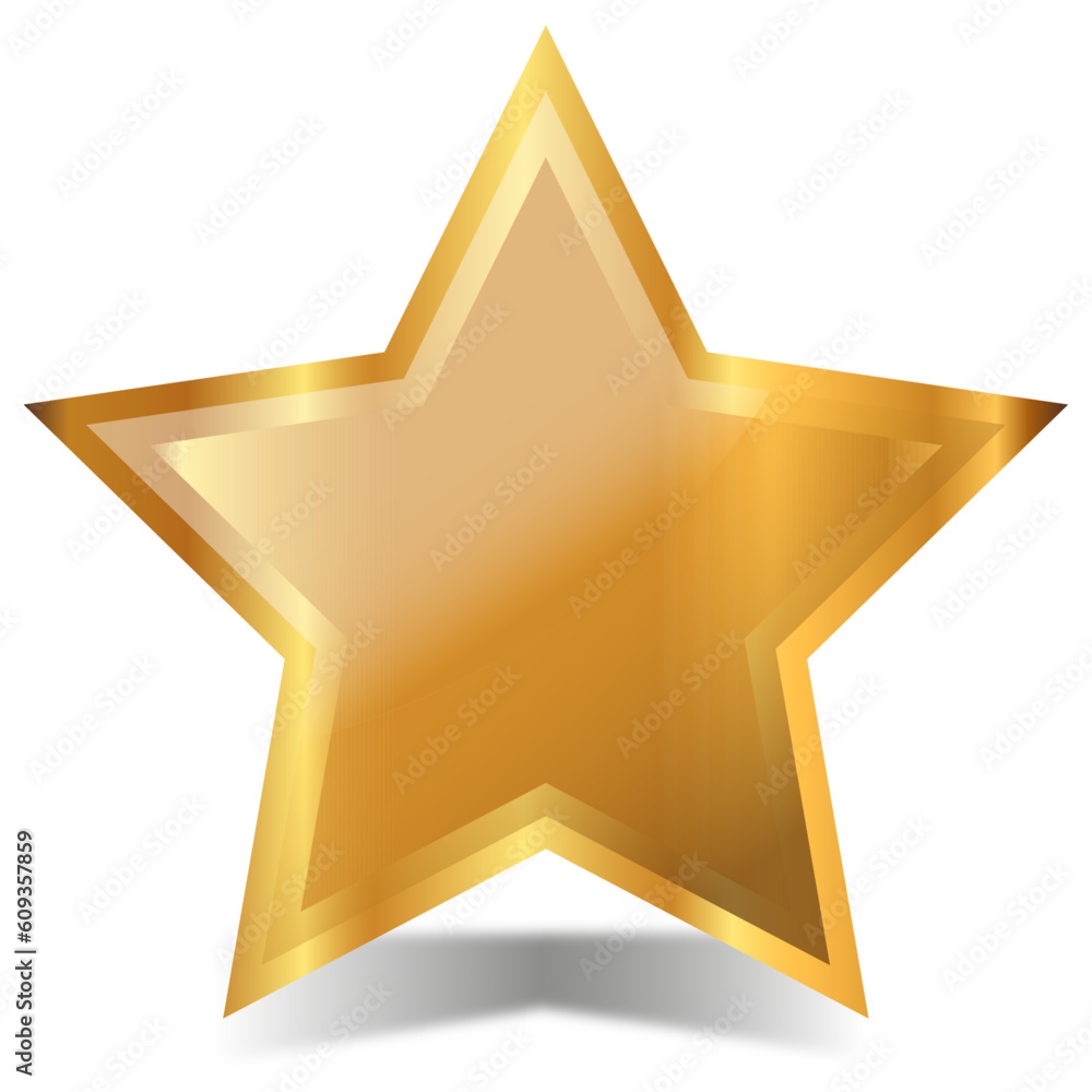VIP golden shine star. Vector illustration VIP golden shine star. Vector illustration