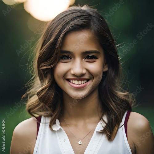 Profilbild einer hübschen Frau