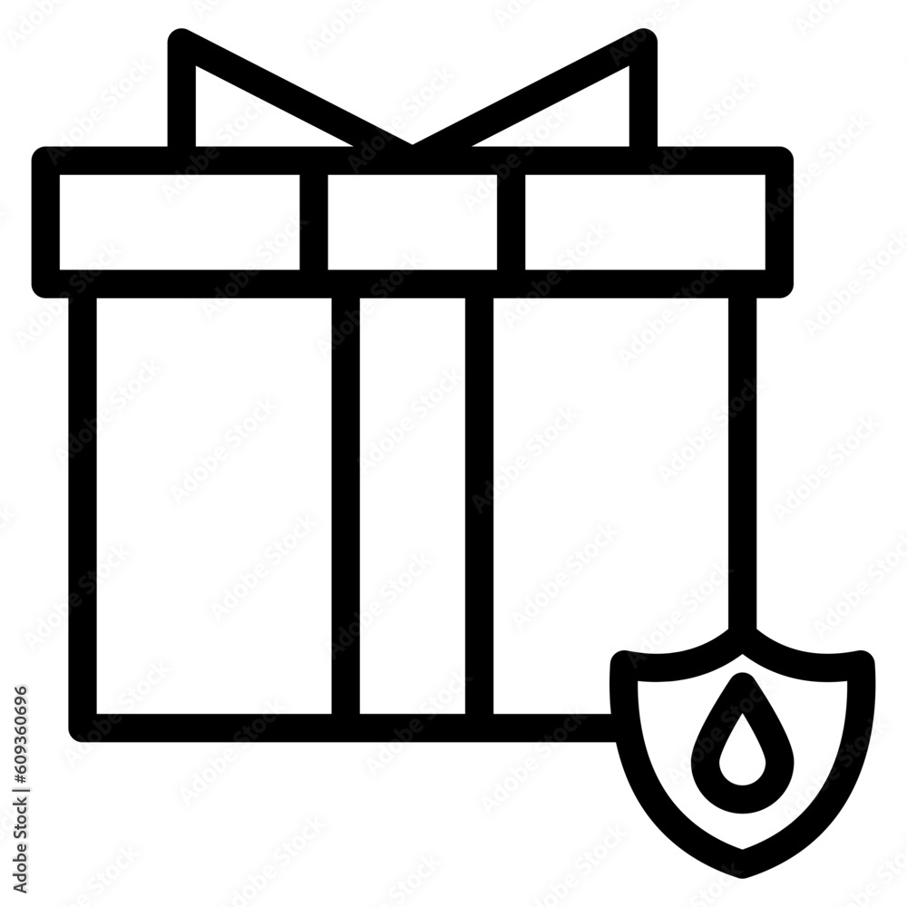present with water shield line present with water shield line
