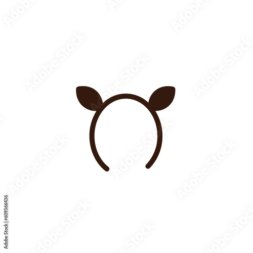 Hair Band Crowns Solid Icon