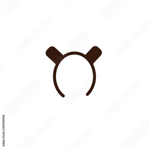 Hair Band Crowns Solid Icon