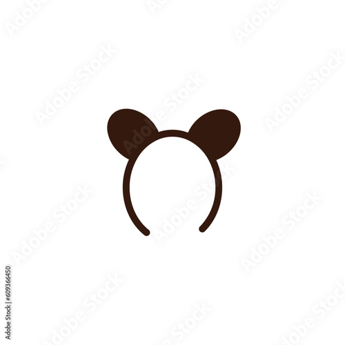 Hair Band Crowns Solid Icon
