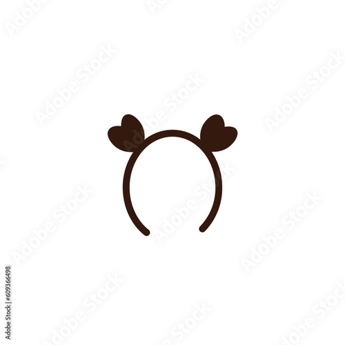 Hair Band Crowns Solid Icon