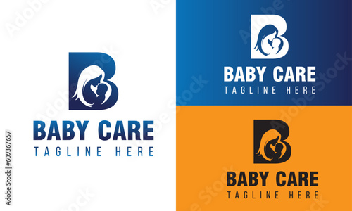 Baby care logo design