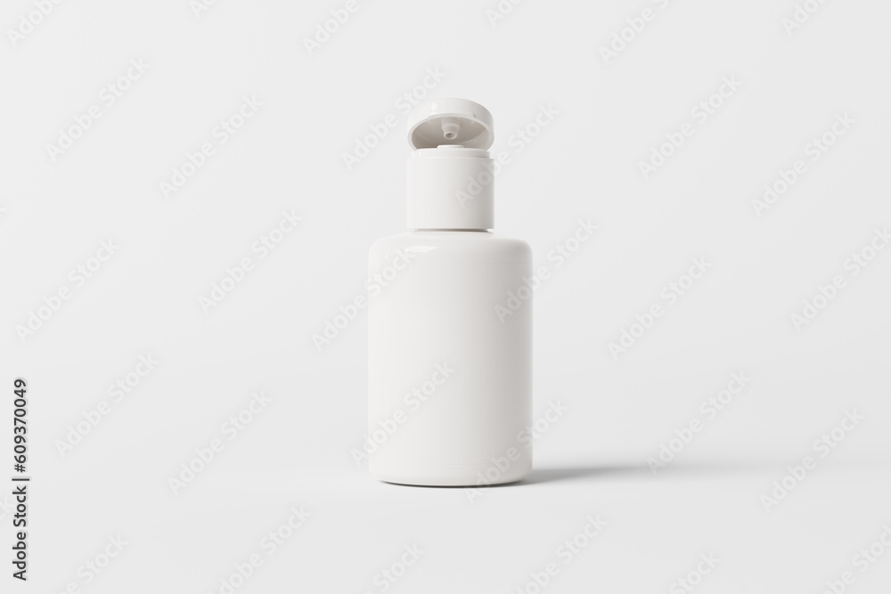 blank flip top cap plastic bottle mockup blank flip top cap plastic bottle mockup