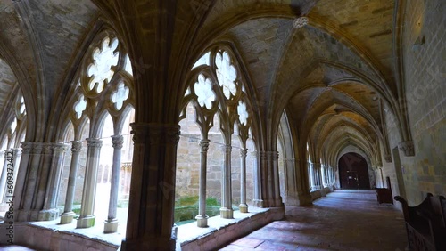12th century Cistercian abbey of the Royal Monastery of Santa María de Veruela. Vera de Moncayo. Saragossa. Aragon. Spain. Europe photo