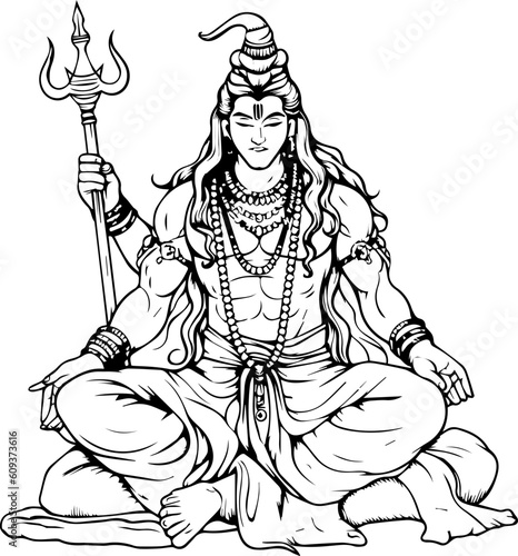 Hindu god shiva mahakaal images
