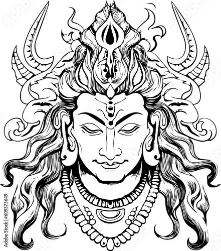 Hindu god shiva mahakaal images