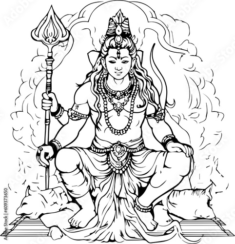 Hindu god shiva mahakaal images