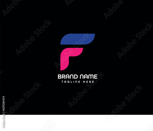 f letter logo