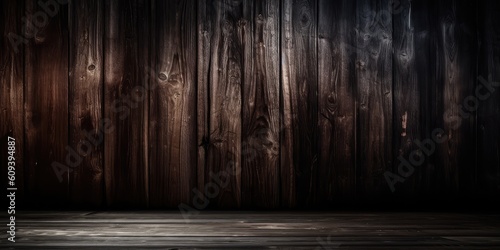 Dark wood background texture. © Photo And Art Panda