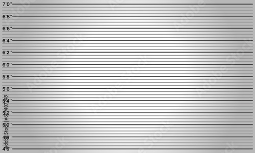 
Background for a photo shoot of wanted, arrested or suspected. Closeup background with light effect. Vector realistic illustration