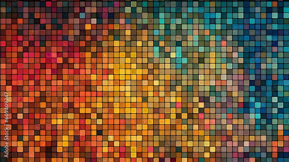 Pixelated Mosaic a pixelated mosaic. Generative ai. Pixelated Mosaic a pixelated mosaic. Generative ai.