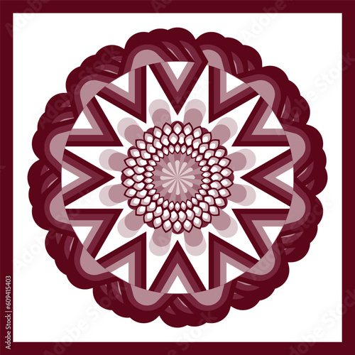 spiritual symbol frame