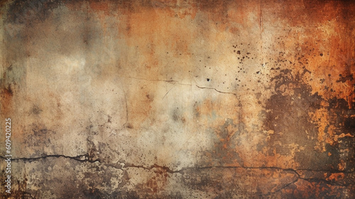 Old brown gray rusty wall texture background banner