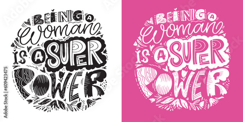 Cute hand drawn motivation lettering quote in modern calligraphy style. Inspiration slogans for print and poster design. Vector for t-shirt design, tee print, mug print.