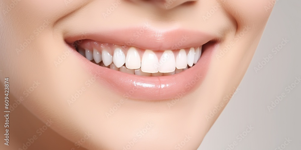 AI Generated. AI Generative. Perfect shite teeth beautiful girl smile. Dantist health care promotion. Graphic Art AI Generated. AI Generative. Perfect shite teeth beautiful girl smile. Dantist health care promotion. Graphic Art