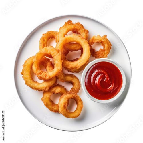 Delicious Plate of Onion Ri...