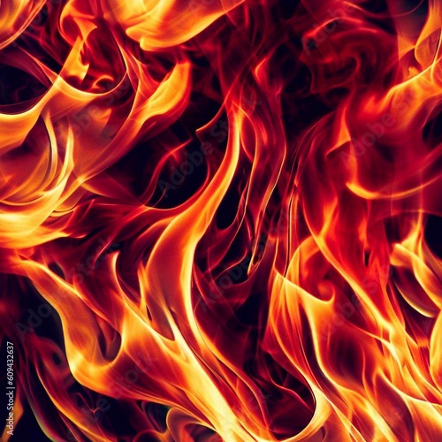 Abstract Fire Texture