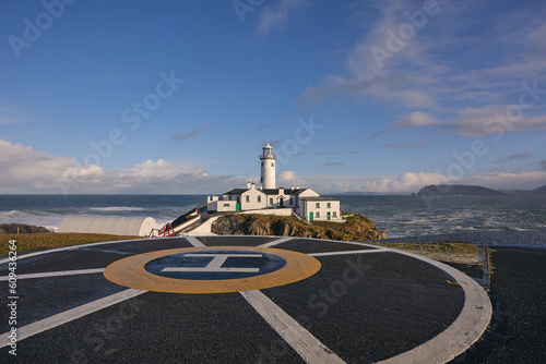 views at Fanad Head Lighthouse in County Donegal, Ireland photo