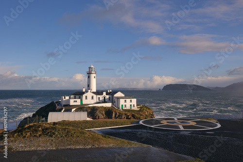 views at Fanad Head Lighthouse in County Donegal, Ireland photo