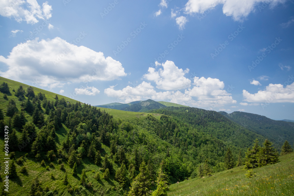 High mountains in summer in Slovakia High mountains in summer in Slovakia