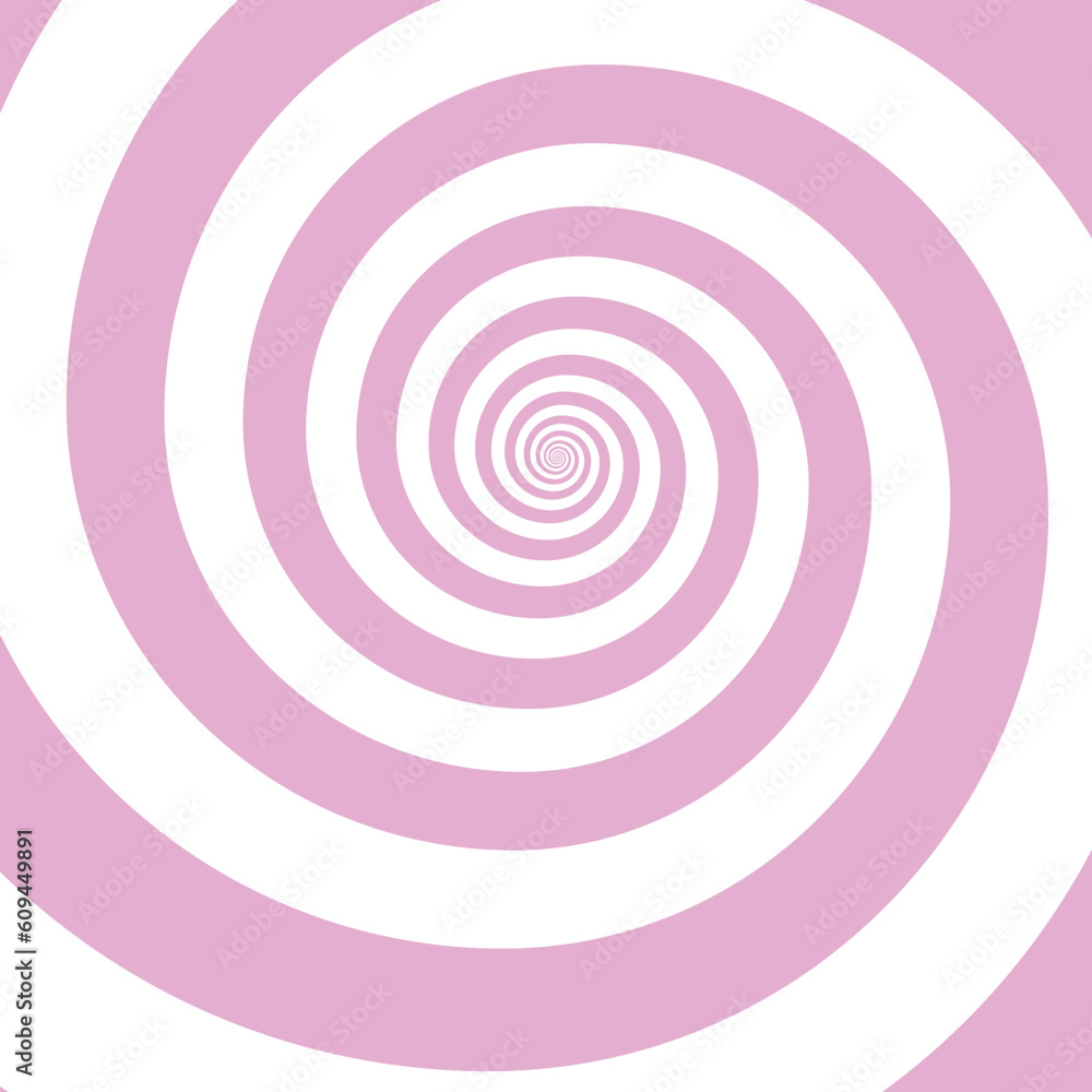 Artistic spiral shape. Vector drawing Artistic spiral shape. Vector drawing