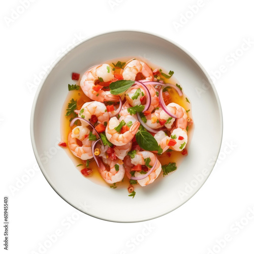Delicious Plate of Shrimp C...