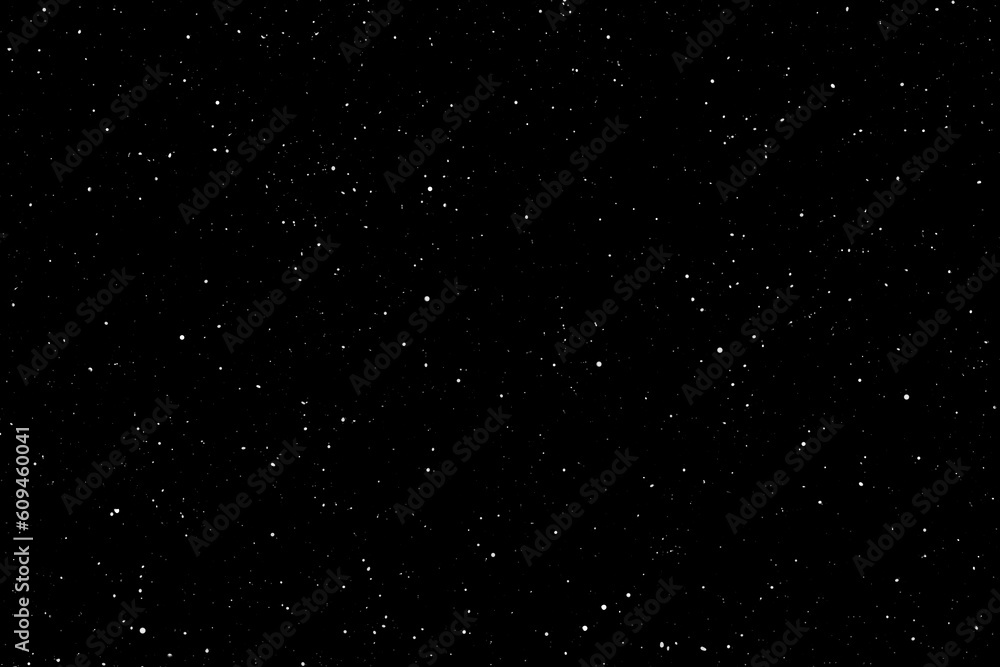 Starry night sky.  Galaxy space background.  Glowing stars in space.