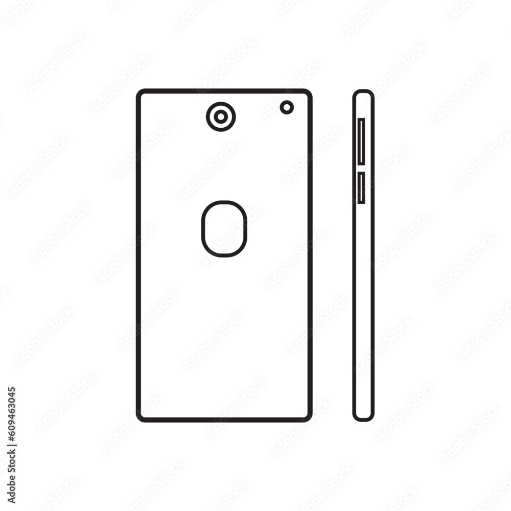 MOBILE PHONE icon design template vector MOBILE PHONE icon design template vector
