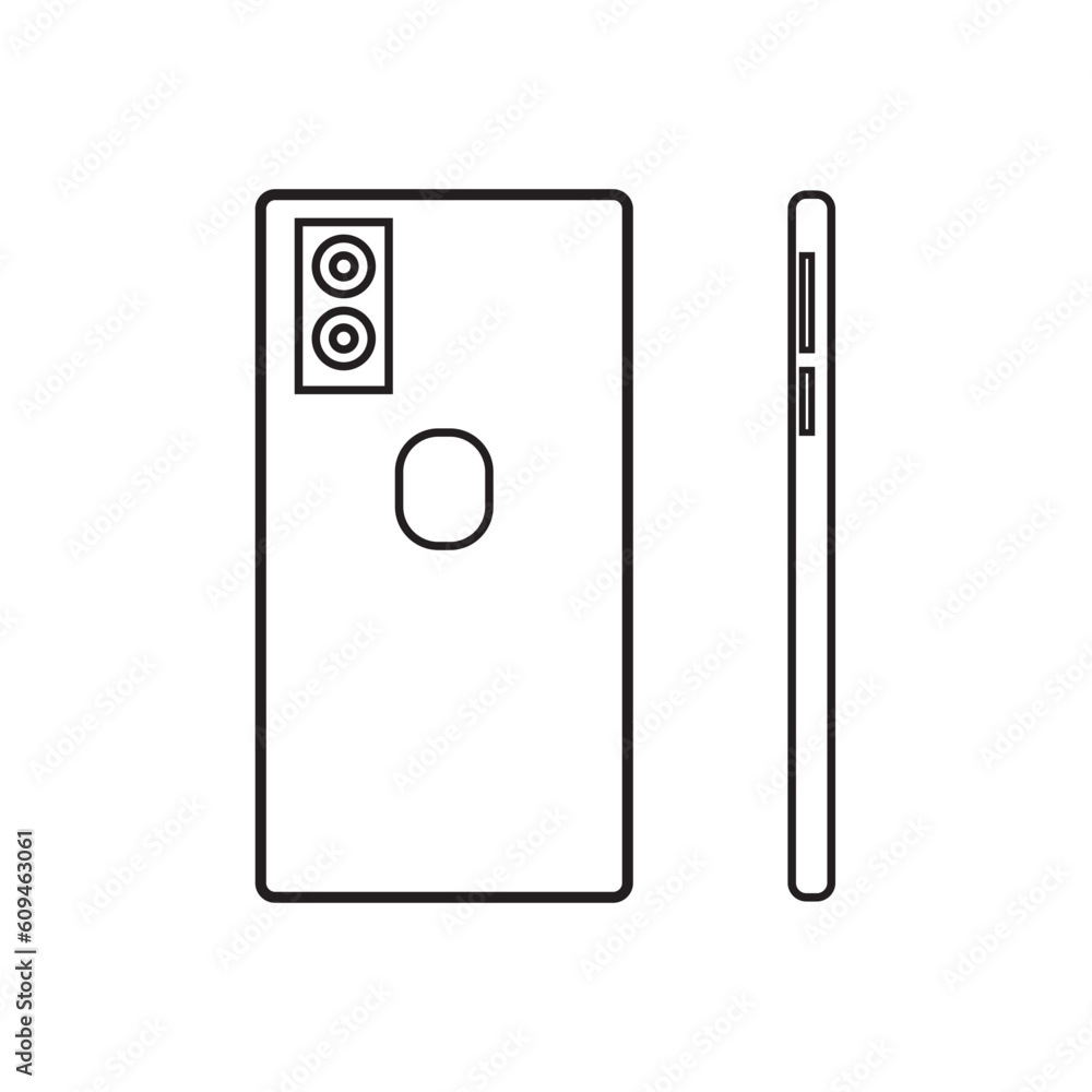 MOBILE PHONE icon design template vector MOBILE PHONE icon design template vector