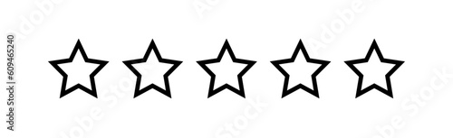 Product rating or customer review with black stars flat vector icons for apps and websites. set of stars isolated on white background. Star icon. Stars in modern simple flat style vector