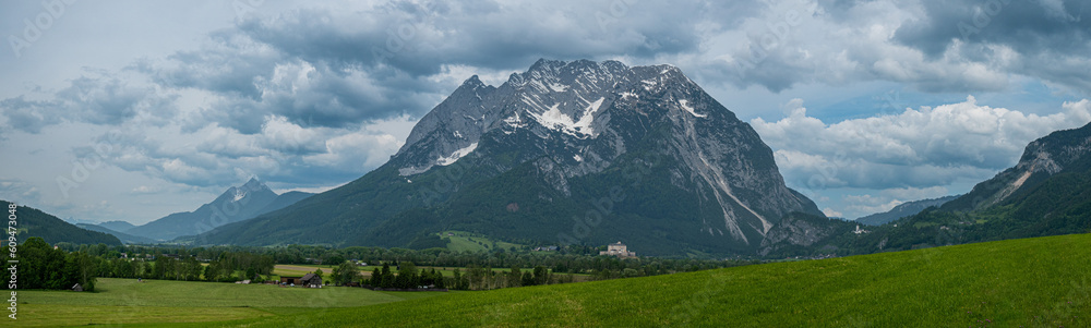 Panorama Grimming dem höchsten freistehenden Berg der Alpen