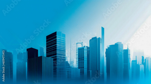 abstract city background