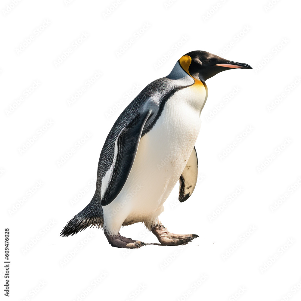 Obraz premium penguin on transparent background
