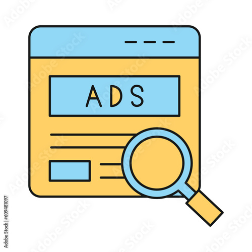 website, ads, web, digital media ads icon © Prosenjit Paul