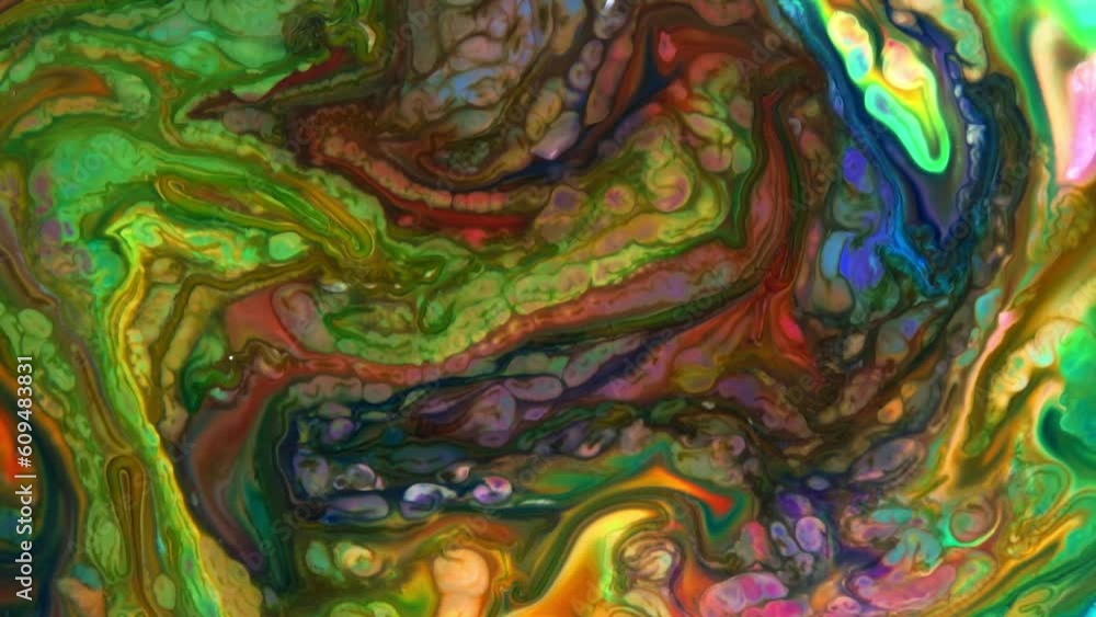 Abstract Dance and Spread of Colorful Ink Paints Background. Abstract Dance and Spread of Colorful Ink Paints Background.