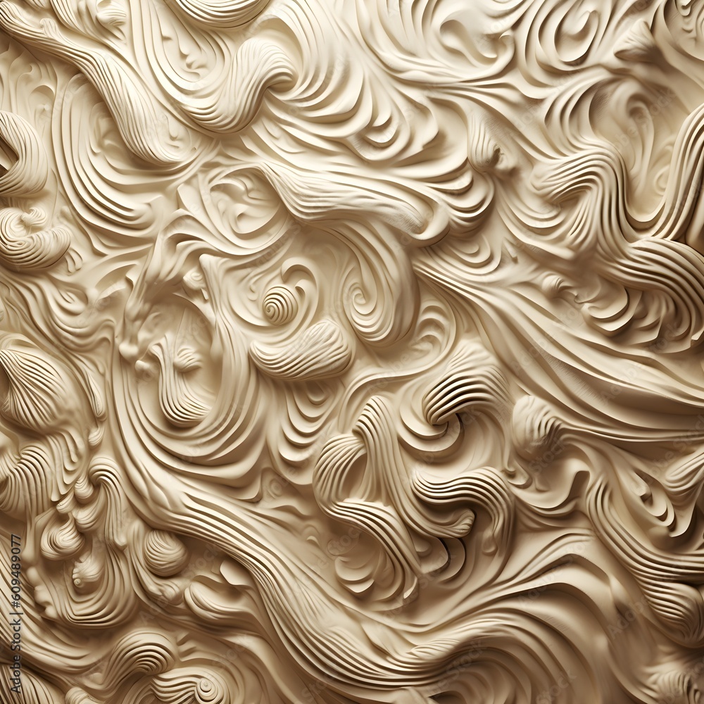 Fototapeta premium abstract ivory ornamented ancient pattern