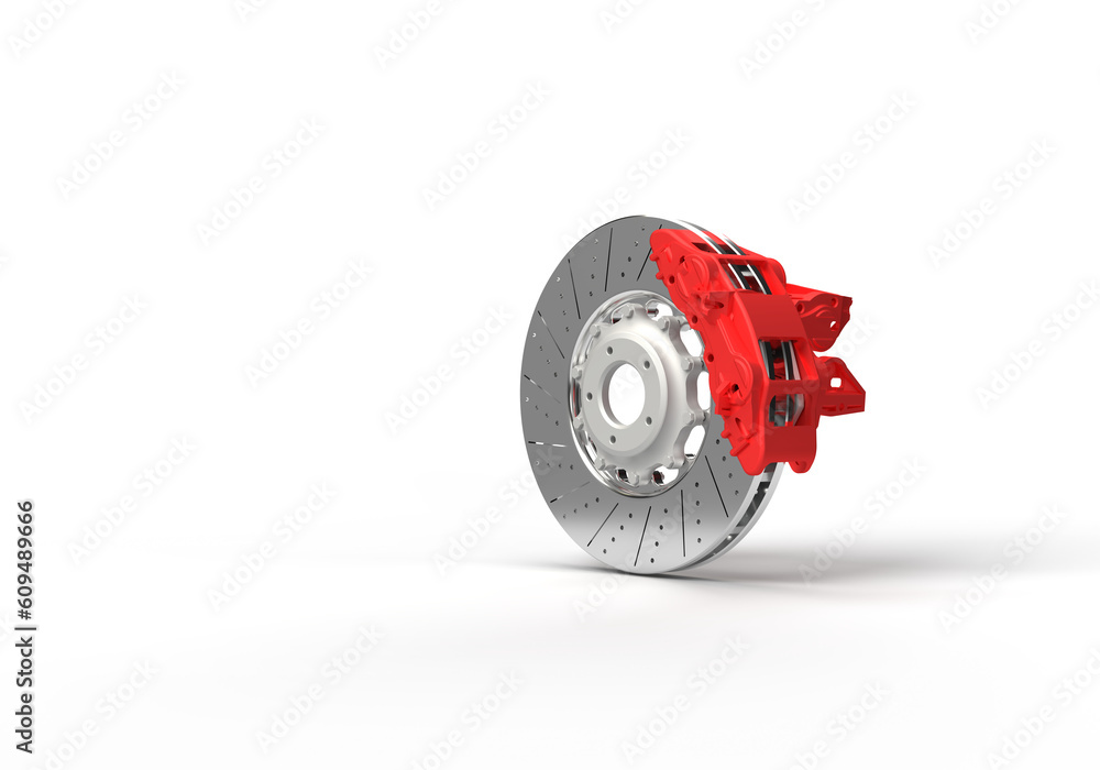 3d render of an illustration of an automobile spare part. Caliper and brake disc of the car. Illustration on the topic of spare parts, cars, speed, safety. Transparent background. 3d render of an illustration of an automobile spare part. Caliper and brake disc of the car. Illustration on the topic of spare parts, cars, speed, safety. Transparent background.