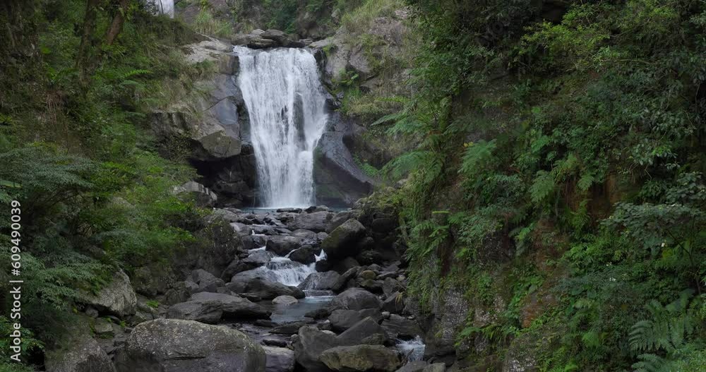 Waterfall in neidong national forest recreation area of taiwan Waterfall in neidong national forest recreation area of taiwan