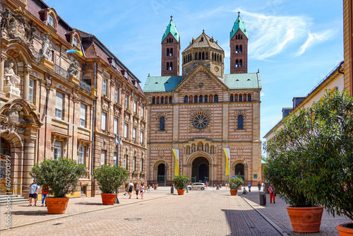 Dom, Domplatz und Stadthaus Speyer