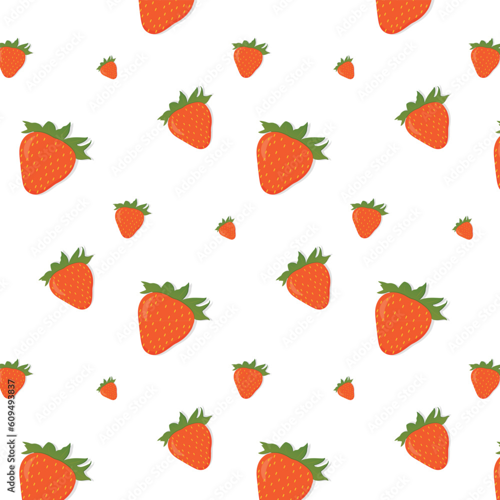 seamless pattern with strawberries seamless pattern with strawberries