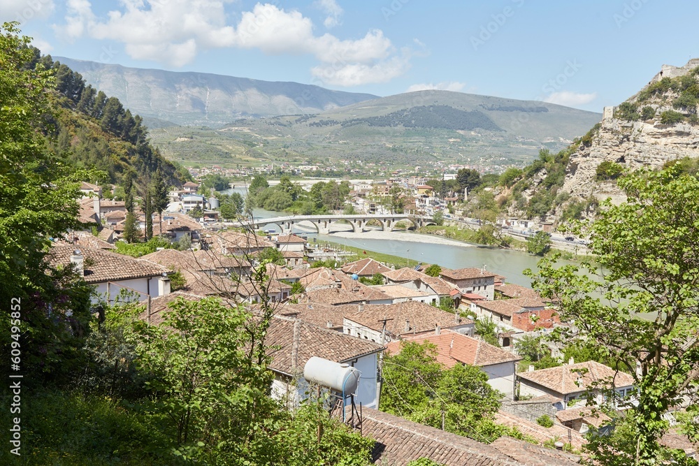 Berat, known as the Town of a Thousand Windows, is a UNESCO World Heritage Site in central Albania