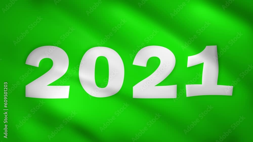 2021 written on the green flag 2021 written on the green flag
