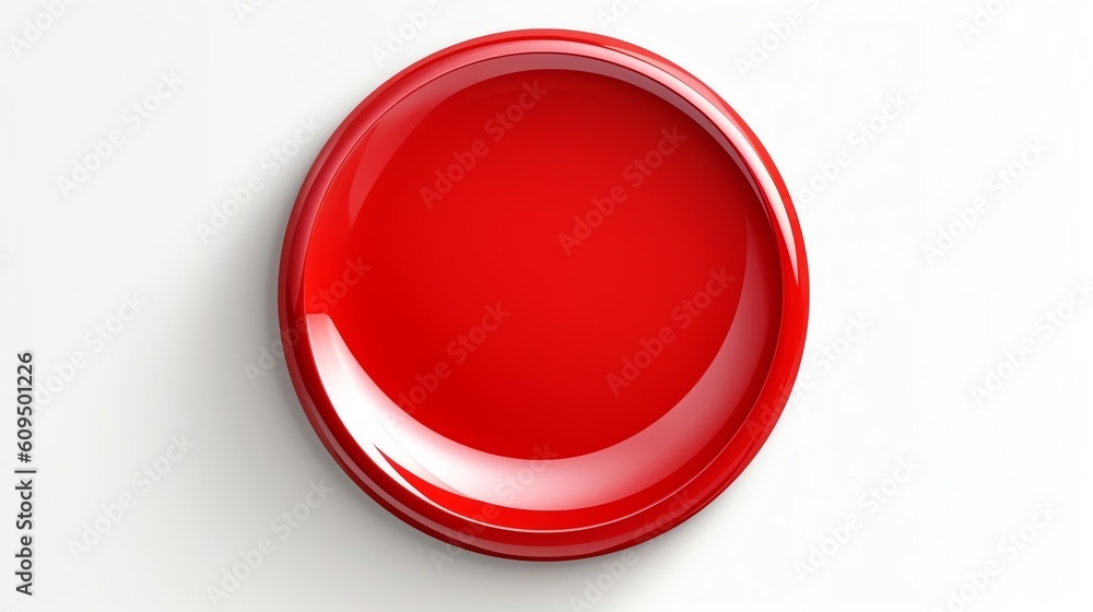 A red circle image of wallpaper, illustration for product presentation template, copy space background. Ai generative A red circle image of wallpaper, illustration for product presentation template, copy space background. Ai generative