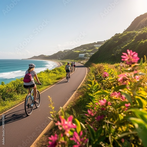bicycle in the mountains
